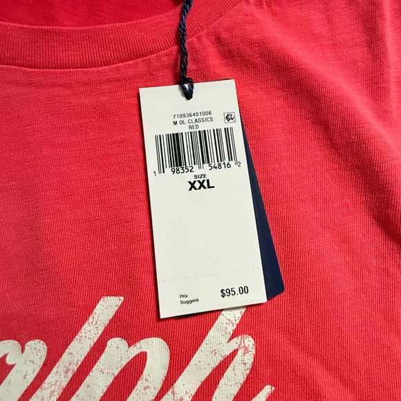 Polo by Ralph Lauren Vibrant Red Short Sleeve Tee (looks more pink in person) - Picture 2 of 5